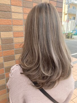 ニコア 千葉(nicoa) 髪質改善/インナーカラー/ハイライト//白髪ぼかし/千葉/千葉駅