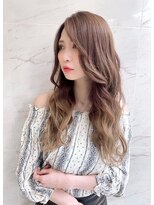 オーロ 緑地公園店(ORO)&nbsp;セミロングで小顔見せ