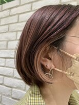 アッシュ 十日市場店(Ash)&nbsp;ピンクベージュ×インナーカラー