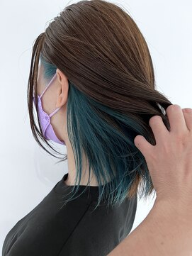 サルファ ヘアデザイン 名古屋 丸の内(S.ALPHA HAIR DESIGN) アイスグリーン