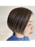 ブルージュ×ハンサムショート