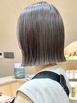 ヒビヲ(HIBIO) ナチュラルボブフルカラーケアブリーチダブルカラーミニボブ韓国