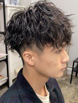 フィフス 栄(fifth) ツイストスパイラルパーマツーブロックツイストパーマフェード