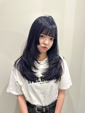 ユニコ(unico) 韓国風/韓国ヘア/小顔/レイヤースタイル