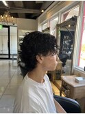 スパイラルパーマ　ツイストパーマ　メンズパーマ