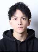 王道ハーフアップショート