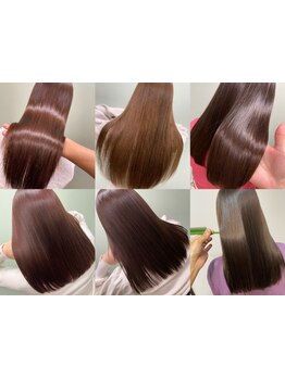 《移転OPEN》トリートメント×ストレートで髪質改善☆理想の艶髪に♪