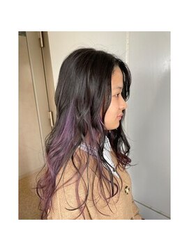 ヘアースタジオ ドゥドゥ(Hair Studio DoDo) pink lavender