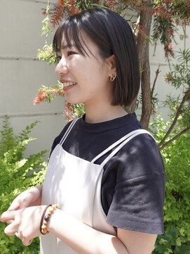 ビュートリアム 福岡(BEAUTRIUM) サラッとまとまるボブヘアスタイル