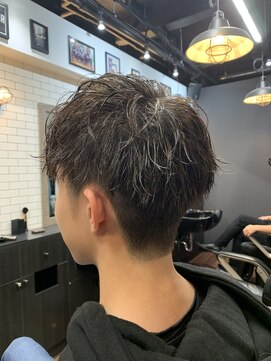 スマイルヘアー 板橋店(Smile hair) ツーブロック刈り上げマッシュショート
