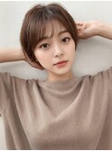 20代30代40代ナチュラルソフトウルフ乾かすだけモカベージュ