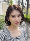 広尾　恵比寿　麻布　ボブ　くびれ　レイヤーカット　