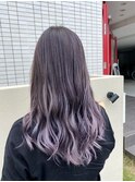 ラベンダーカラーが映える！エアタッチバレイヤージュ☆