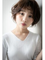 カバーヘアアンドスパ ブリス 浦和(COVER HAIR&SPA bliss)&nbsp;ネビージュ立体感大人かわいいひし形小顔ショートv浦和20代30代