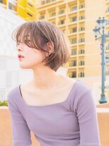 デビュー 沖縄泡瀬店(Debut)&nbsp;こなれミディ/イメチェン/前髪/アンブレラカラー/ウェーブパーマ