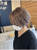 覚醒ハイライト[白髪ぼかし/脱白髪染め/髪質改善/艶髪/姫路]