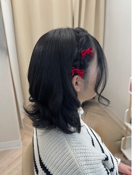 エメティ(Aimerty) 編み込みカチューシャアレンジ♪