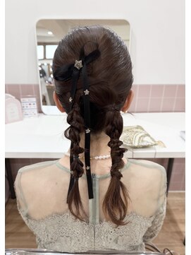 エリリーム(mlilym) ツイン編みおろしスタイル