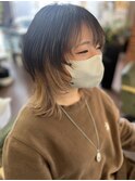 ウルフインナーカラー