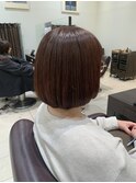 内巻きボブ