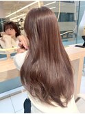 ブリーチなしカラー/くすみベージュ/マロンベージュ/調布/八幡山
