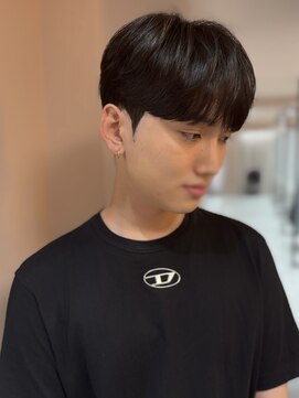 ルク(LUC) 韓国ヘア シースルーマッシュ