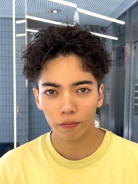 ウィル バイ ブラウン(Vir by Brown) メンズショート×ピンパーマ