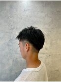 清潔感◎ツーブロックショート
