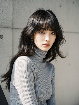 グレージュショート裾カラーベリーショートラベンダーグレージュ