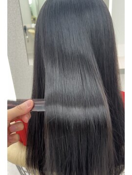 絹髪質感　髪質改善　縮毛矯正　ストレート　美髪