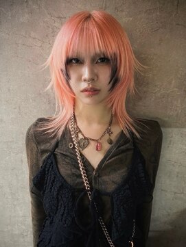 ブリーチハイライト髪質改善ダブルカラーレイヤーカット