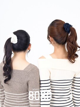 はればれ 桜木町 関内(8080) サイドテール（6種からえらべるペア割ヘアセット）