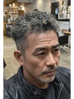 ジェットブラックキューサンロク(JET BLACK 936)&nbsp;極道パーマ/宮城リョータ風パーマ