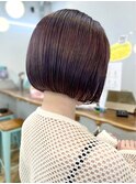 ナチュラルショート◎ボブミルクブラウン本厚木◎20代~50代