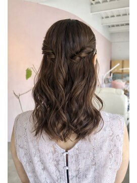ココカラヘア 星ヶ丘店(KOKOKARA HAIR) ねじりハーフアップ