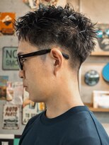 エクスプロア デザイン アクト 三鷹(EXPLORE DESIGN ACT.)&nbsp;スパイキーショート/メンズショート/ソフトツイストパーマ/三鷹