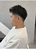 刈り上げショートメンズショートツイストスパイラルパーマ群馬