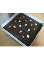シフォン(Chiffon)&nbsp;バレンタインには、必ずブラウニーを作ります。