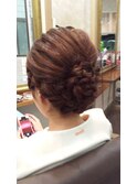 編み込みぐるぐるグラマラス