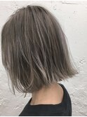 『bluefaces』プラチナグレー&ボブ