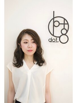 ドットエイト(dot.8) クール☆かきあげスタイル！！