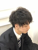 エル(LE) セミウェットツーブロックフェザーマッシュ！