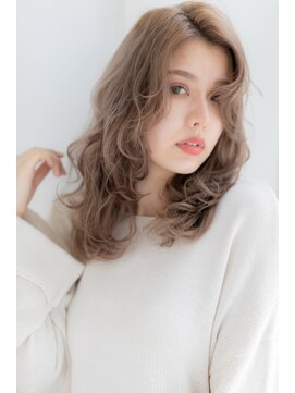 ヘアアンドデイスパ アグー(hair&dayspa AGU) 【横須賀中央　AGU】ふわふわレイヤー×透け感ベージュカラー