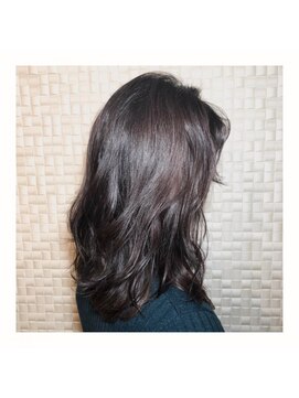 シュリンプ エス 石川橋店(SHRIMP es) ムラサキ×アッシュ