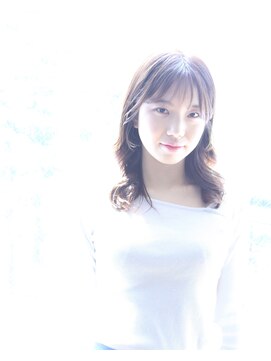 ヘア アンドメイク キヨシ(Hair and Make kiyoshi) kiyoshi/ガーリー　＊オレンジ　サイドベン＊