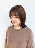 小顔◎ウルフレイヤーカット/外ハネ/くびれ/ワンカール