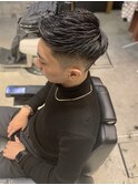 サイドグラデーションバーバーカットバーバーアップバンクR