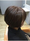大人ショートボブ