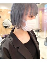 ステイシー(stay she)&nbsp;ボブ × アイスブルー