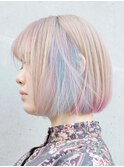 インナーブルー×ミルクティー